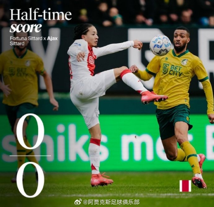 阿贾克斯客场战平对手,保住领先优势 阿贾克斯客场战平对手,保住领先优势